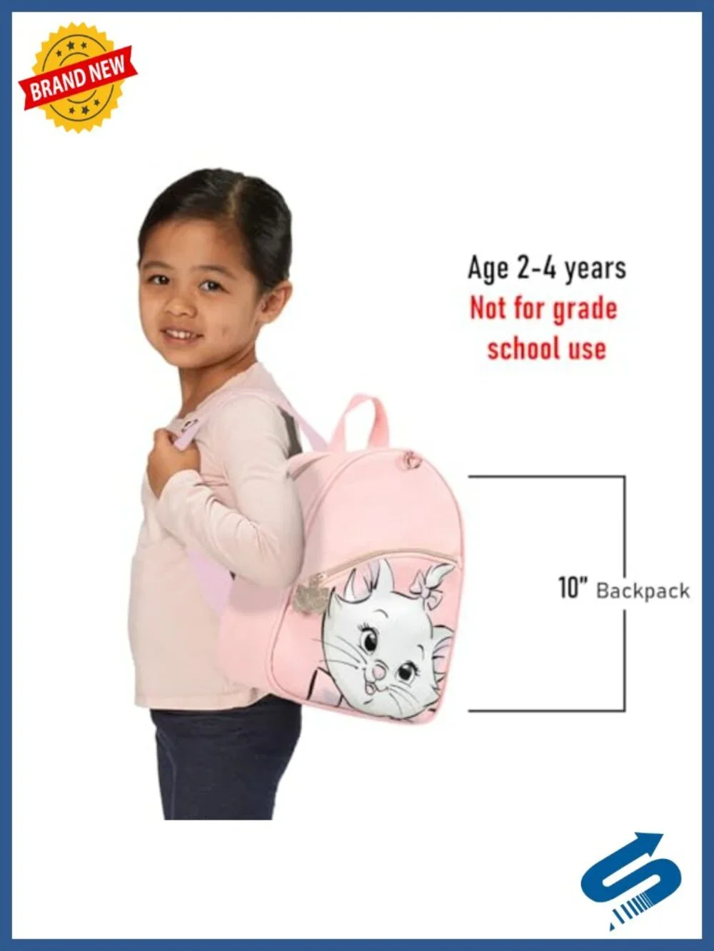 Faux Leather Mini Backpack with Adjustable Straps, Front Pocket & Button Bundle